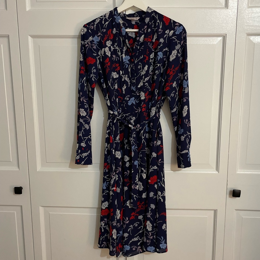 Nanette Lepore Tie Midi Dress